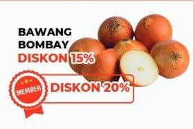 Promo Harga Bawang Bombay per 100 gr - Yogya