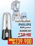 Promo Harga Nutribullet/Philips/Miyako Blender 2In1  - Hypermart