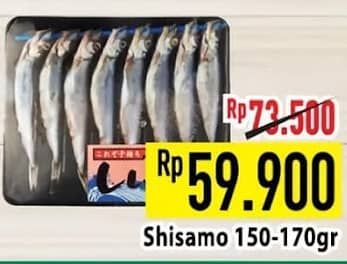 Promo Harga Ikan Shisamo 150 gr - Hypermart