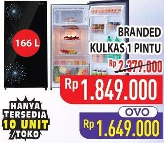 Promo Harga Kulkas 1 Pintu  - Hypermart