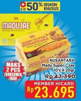 Promo Harga Nusantara Madu Super/Madujae  - Hypermart