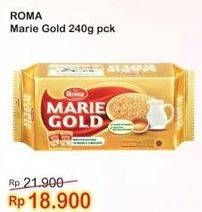 Promo Harga ROMA Marie Gold 240 gr - Indomaret