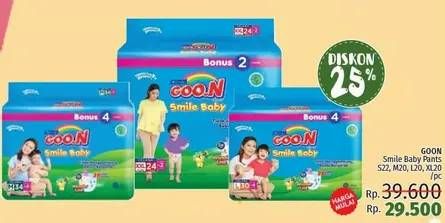 Promo Harga Goon Smile Baby Pants S22, M20, L20, XL20  - LotteMart