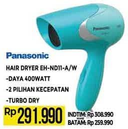 Promo Harga Panasonic EH ND11 | Hair Dryer A, W  - Hypermart