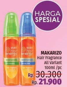 Promo Harga MAKARIZO Hair Energy Scentsations All Variants 100 ml - LotteMart