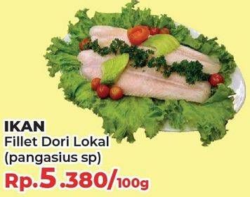 Promo Harga Fillet Dori Lokal per 100 gr - Yogya