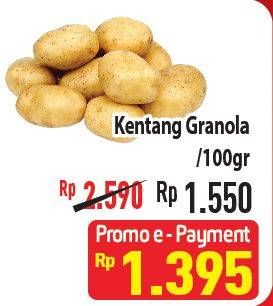 Promo Harga Kentang Granola per 100 gr - Hypermart