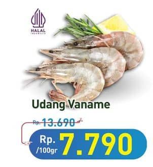 Promo Harga Udang Vanamae per 100 gr - Hypermart