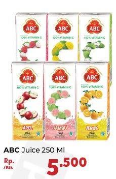 Promo Harga ABC Juice 250 ml - Carrefour