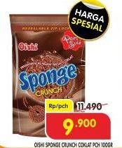 Promo Harga OISHI Sponge Crunch Cokelat 100 gr - Superindo