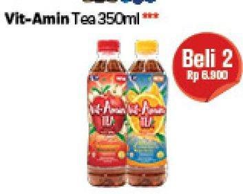 Promo Harga Vit-amin Tea per 2 botol 350 ml - Carrefour