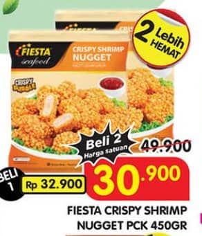 Promo Harga Fiesta Naget Crispy Shrimp 450 gr - Superindo