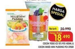 Promo Harga COCON Yogo Ice/COCON Mixed Mini Pudding  - Superindo