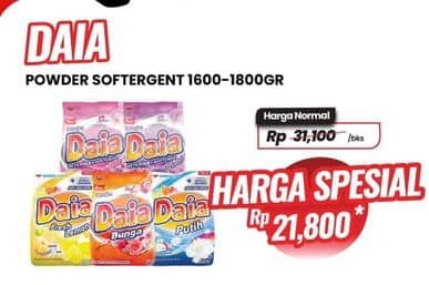 Promo Harga Daia Deterjen Bubuk 1700 gr - Carrefour