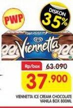 Promo Harga Walls Ice Cream Viennetta Choco Vanila 800 ml - Superindo