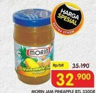 Promo Harga MORIN Jam Pineapple 330 gr - Superindo