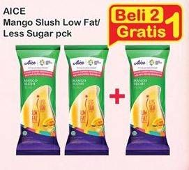 Promo Harga AICE Ice Cream Mango Slush Low Fat Less Sugar 65 gr - Indomaret
