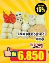 Promo Harga Aneka Bakso Seafood per 100 gr - Hypermart