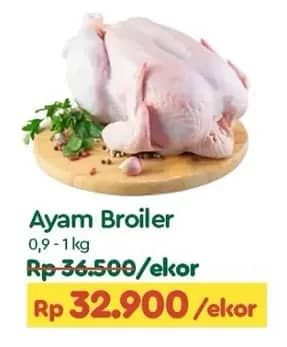 Promo Harga Ayam Broiler 900 gr - TIP TOP