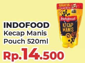 Promo Harga INDOFOOD Kecap Manis 520 ml - Yogya