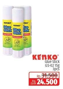 Promo Harga Kenko Glue Stick 15 gr - Lotte Grosir