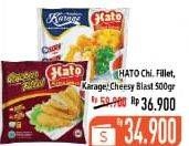 HATO Chicken Fillet, Karage, Cheesy Blast 500g
