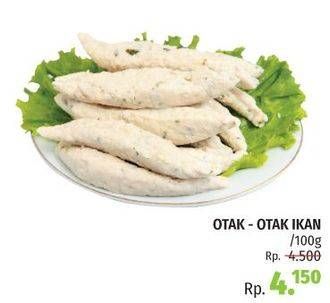 Promo Harga Otak-otak Ikan per 100 gr - LotteMart