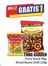Promo Harga TONG GARDEN Party Snack 40g, Broad Beans Chili 120g  - Hari Hari