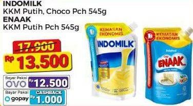 Promo Harga Indomilk, Enaak Kental Manis Pouch  - Alfamart