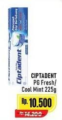 Promo Harga Ciptadent Pasta Gigi Maxi 12 Plus Cool Mint, Fresh Mint 250 gr - Alfamart