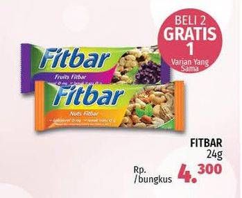 Promo Harga FITBAR Makanan Ringan Sehat 24 gr - LotteMart