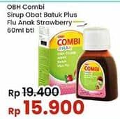 Promo Harga Obh Combi Obat Batuk Anak Strawberry 60 ml - Indomaret