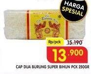 Promo Harga DUA BURUNG HONG Super Bihun 250 gr - Superindo
