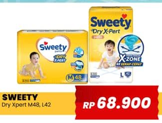 Promo Harga Sweety Bronze Pants Dry X-Pert M48, L42 42 pcs - Yogya