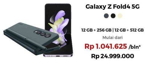 Promo Harga Samsung Galaxy Z Fold4 12GB + 256GB, 12GB + 512GB  - Erafone