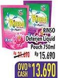 Promo Harga RINSO Liquid Detergent All Variants 750 ml - Hypermart