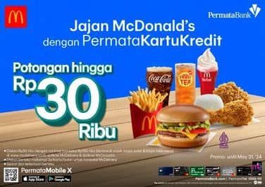 Promo Harga Potongan hingga Rp30ribu  - McD