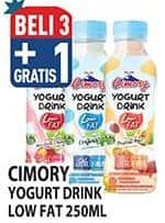 Promo Harga Cimory Yogurt Drink Low Fat 250 ml - Hypermart