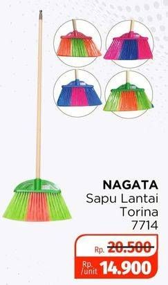 Promo Harga Nagata Sapu Lantai Torina 7714  - Lotte Grosir