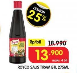 Promo Harga Royco Saus Tiram 275 ml - Superindo