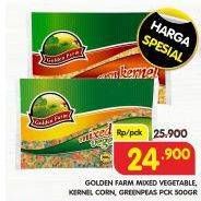 Promo Harga Golden Farm Mixed Vegetables/Golden Farm Corn Kernel/Golden Farm Green Peas   - Superindo