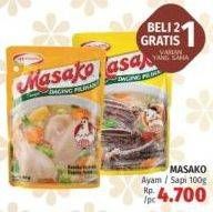 Promo Harga AJINOMOTO Penyedap Rasa Masako Ayam, Sapi 100 gr - LotteMart