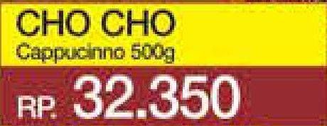 Promo Harga CHO CHO Wafer Stick Cappuccino 500 gr - Yogya