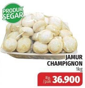 Promo Harga Jamur Champignon (Jamur Kancing)  - Lotte Grosir