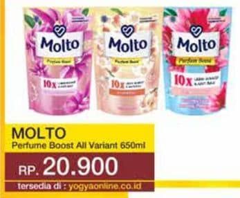 Promo Harga Molto Parfum Boost All Variants 650 ml - Yogya