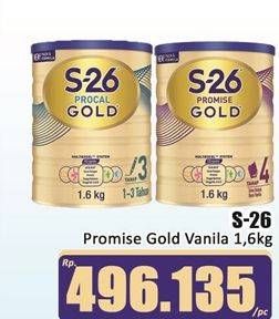 Promo Harga S26 Promise Gold Susu Pertumbuhan Vanilla 1600 gr - Hari Hari