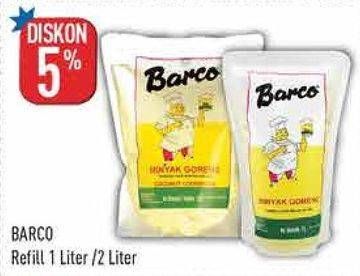 Promo Harga Barco Minyak Goreng Kelapa 1000 ml - Hypermart
