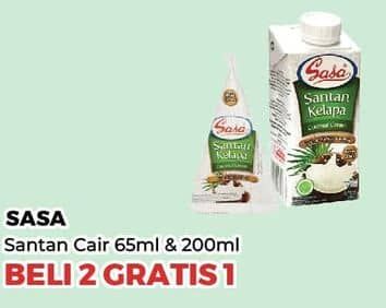 Promo Harga Sasa Santan Cair 65 ml - Yogya