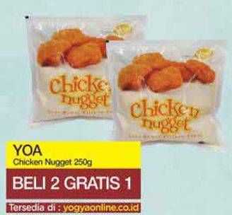 Promo Harga YOA Chicken Nugget 250 gr - Yogya