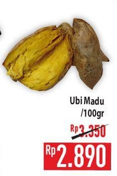 Promo Harga Ubi Madu per 100 gr - Hypermart